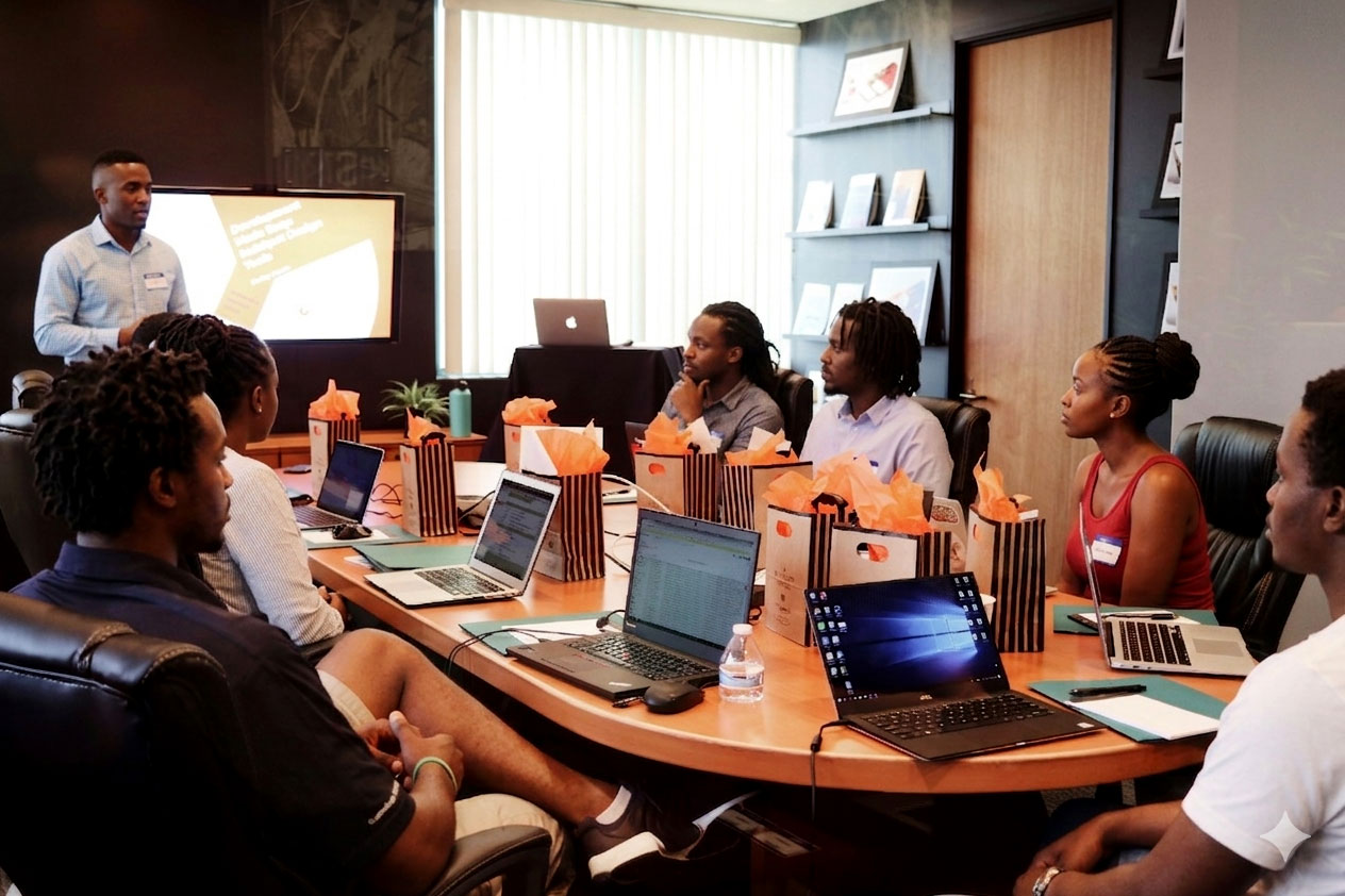 Business consulting session